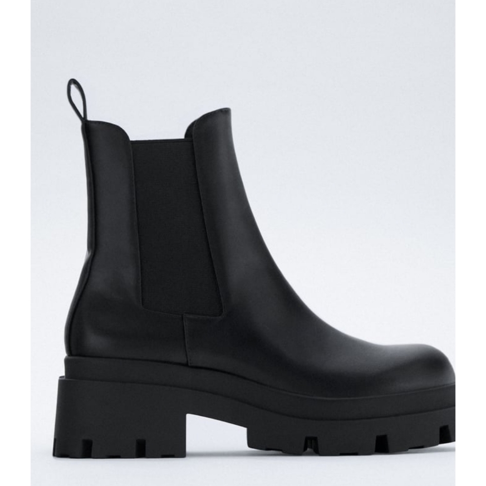 Zara Lug Ankle Boots